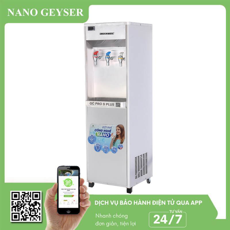 Máy lọc nước công nghiệp Nóng - Lạnh - Nguội Nano Geyser GC PRO S PLUS - 100L/h