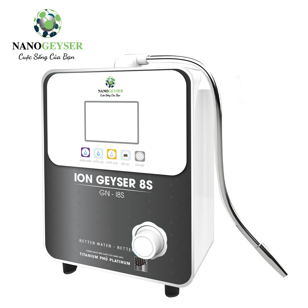 Xám - Cho nguồn nước gặp phải các vấn đề đặc thù như cặn canxi, axit cao