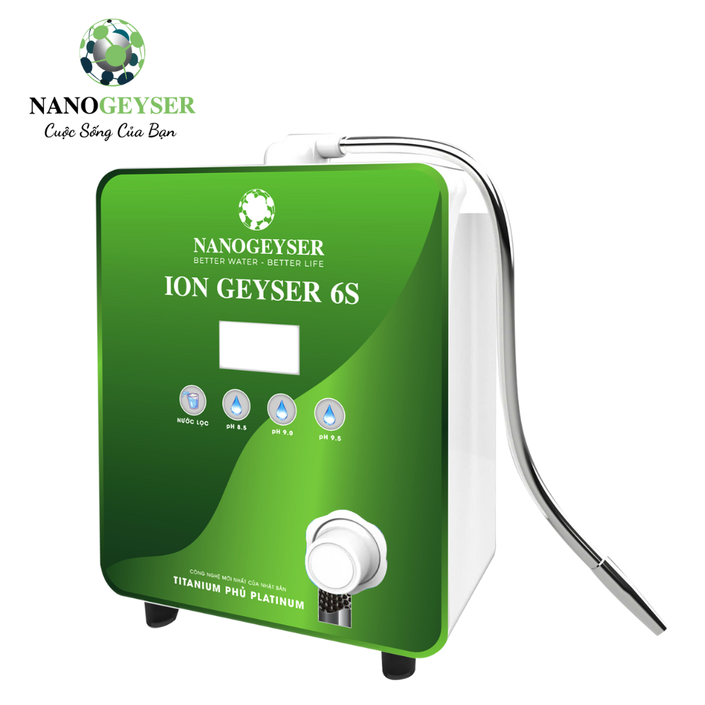 Xanh lục - Cho nguồn nước có áp lực nước yếu